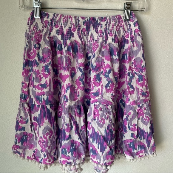 Lilly Pulitzer Evelyn Pom Pom Mini Skirt - Picture 3 of 9